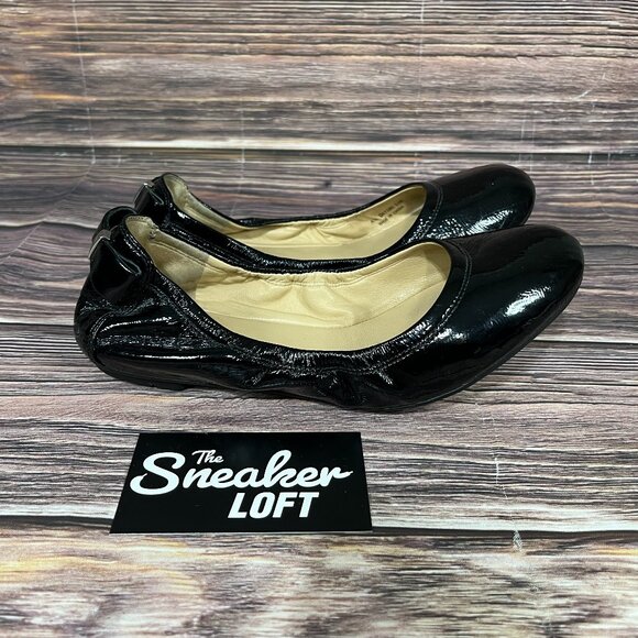 Cole Haan Shoes - Cole Haan Manhattan Bow Patent Leather Flats